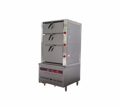 Environmental protection three-door universal steaming cabinet