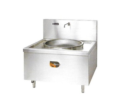 Electromagnetic single-head large frying stove