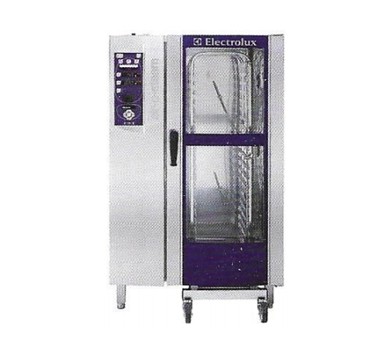 Electric steam counterbalance oven